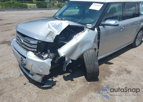 2011 Ford Flex Limited из США, поврежденный, VIN 2FMGK5DC2BBD21206